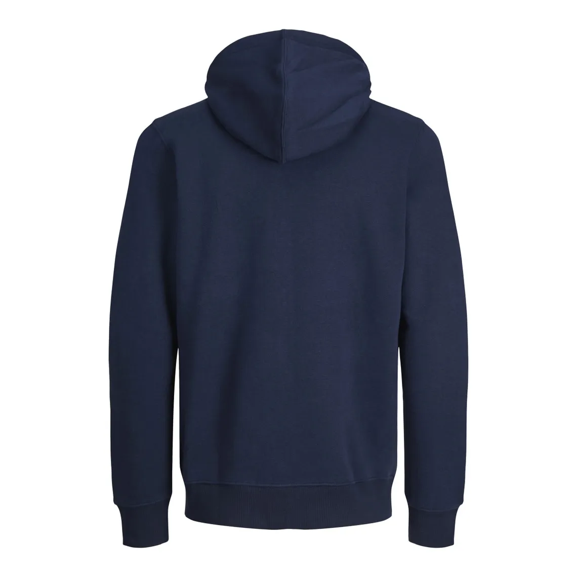 Sweat à capuche zippé Relaxed Fit Manches longues Bleu Marine en coton Jack & Jones - Pull / Gilet / Sweatshirt Ho