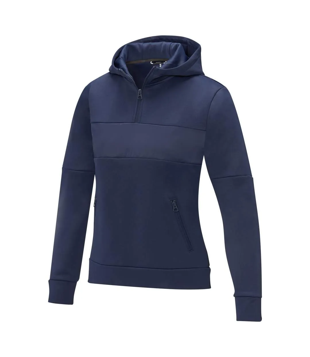 Sweat anorak femme bleu marine Elevate Life