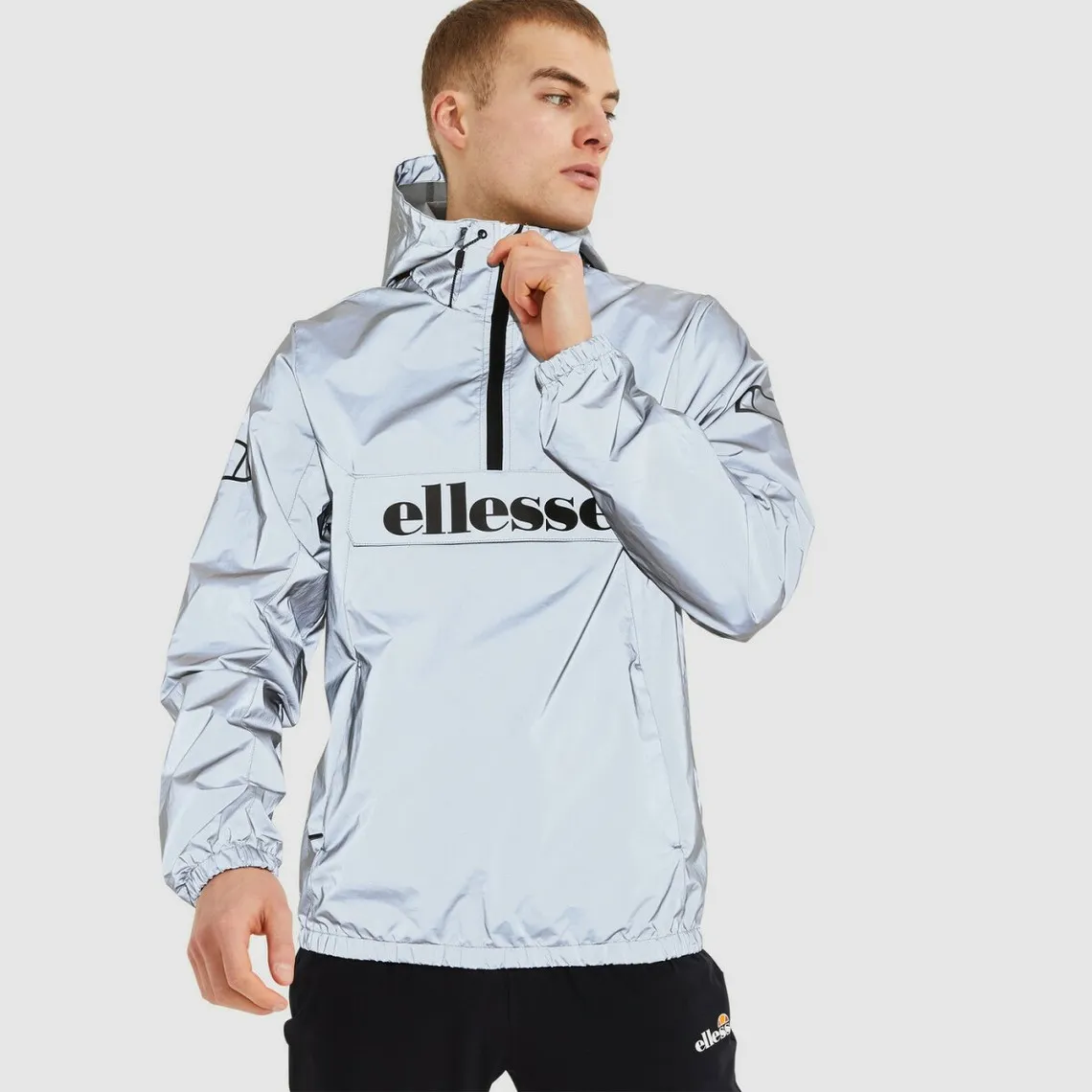 Sweat Homme Acera Gris en nylon Ellesse prêt-à-porter - Pull / Gilet / Sweatshirt Homme sur MenCorner