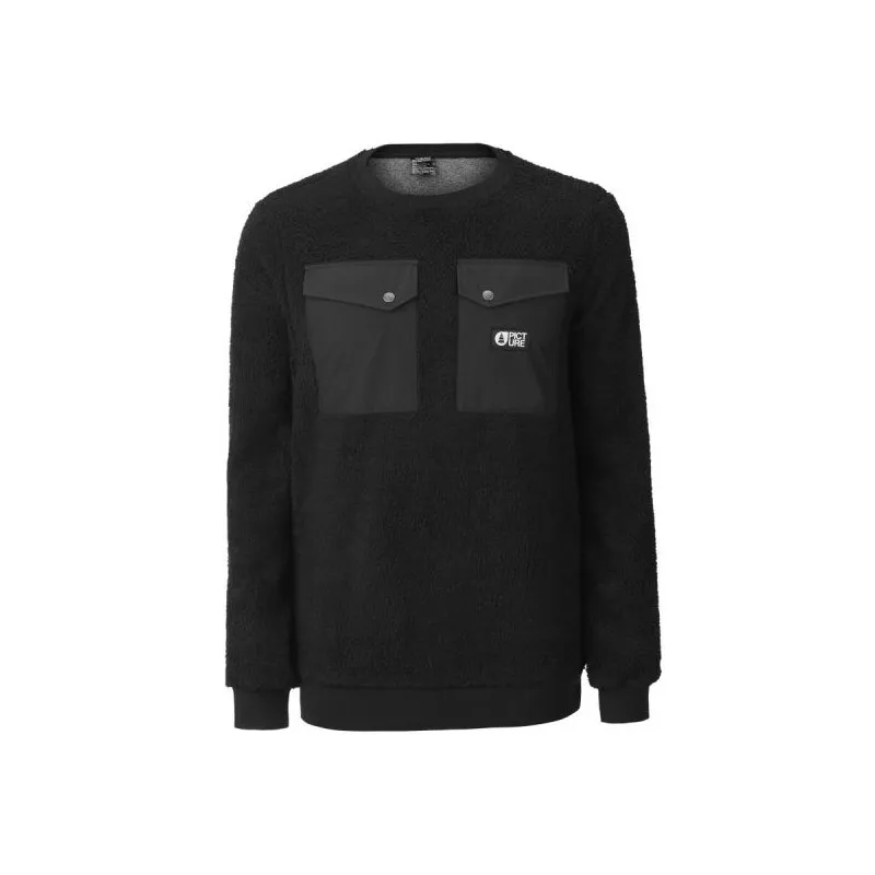 Sweat homme Picture Tottam sweater black 2022 Chez SportAixTrem