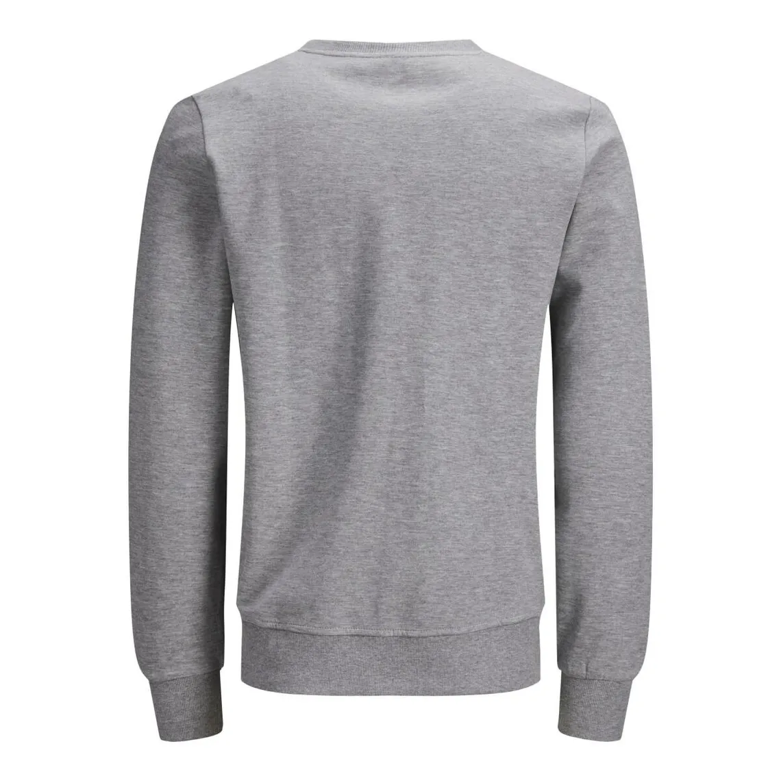 Sweat-shirt Standard Fit Col rond Manches longues Gris Clair Jack & Jones - Pull / Gilet / Sweatshirt Homme sur MenCorner