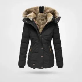 Tapri | Veste D’hiver Bouffante Parka Pour Femmes | tanche