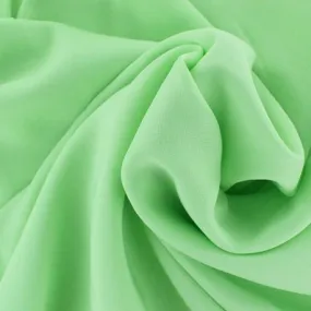 Tissu viscose chemisier vert d'eau