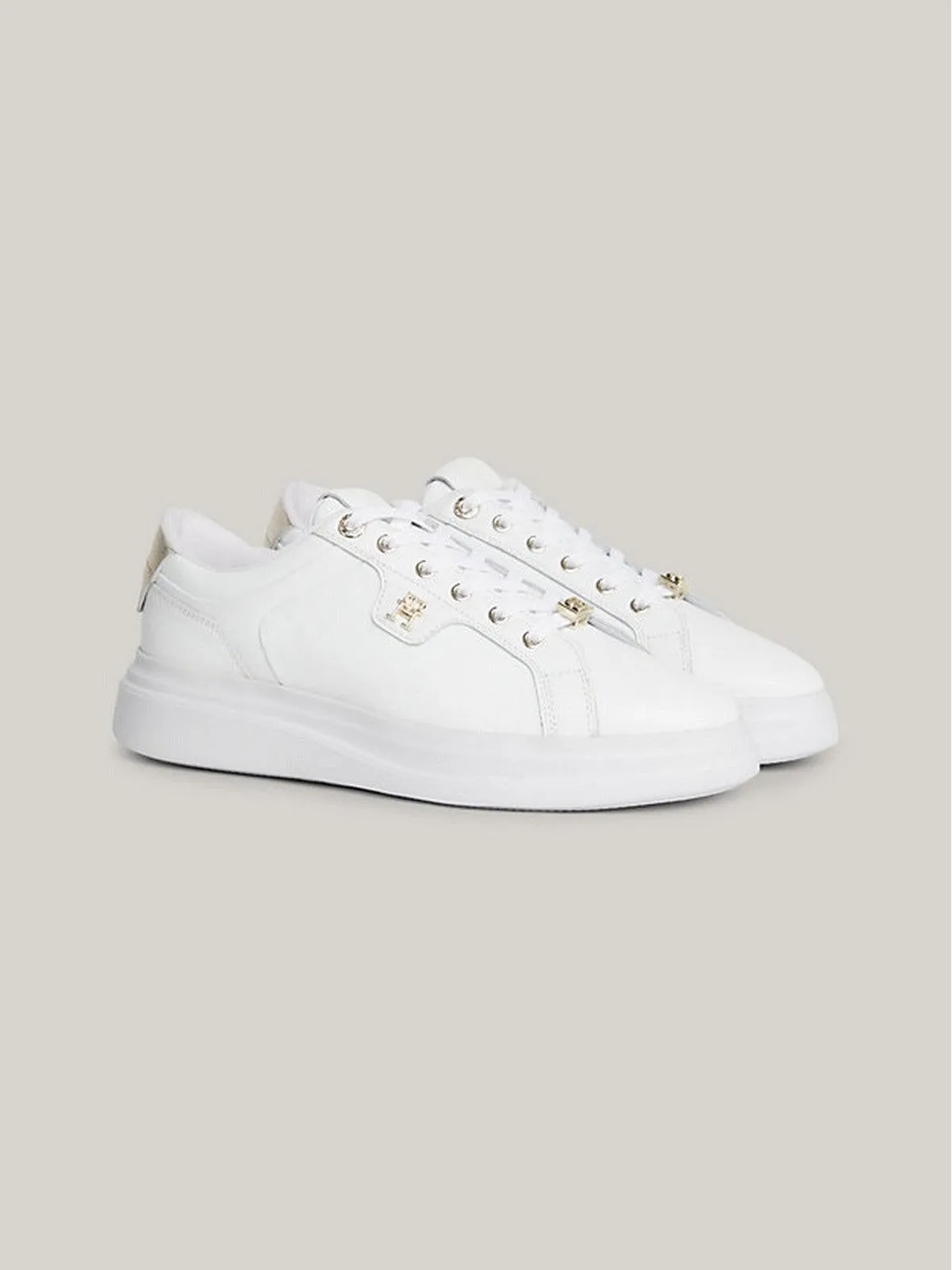 TOMMY HILFIGER Baskets Femme FW0FW07780 0K7 Blanc