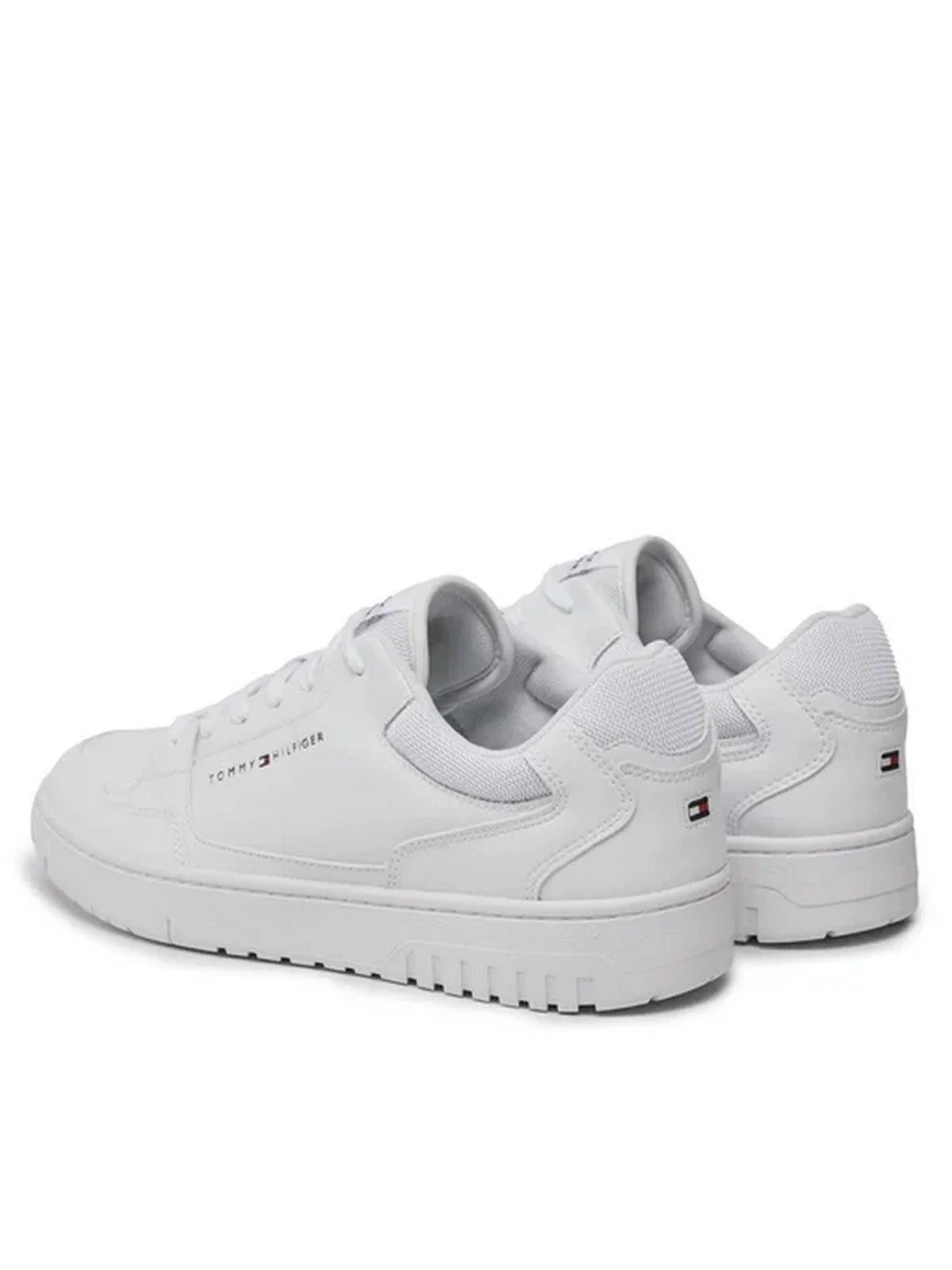 TOMMY HILFIGER Baskets Homme FM0FM05040 YBS Blanc