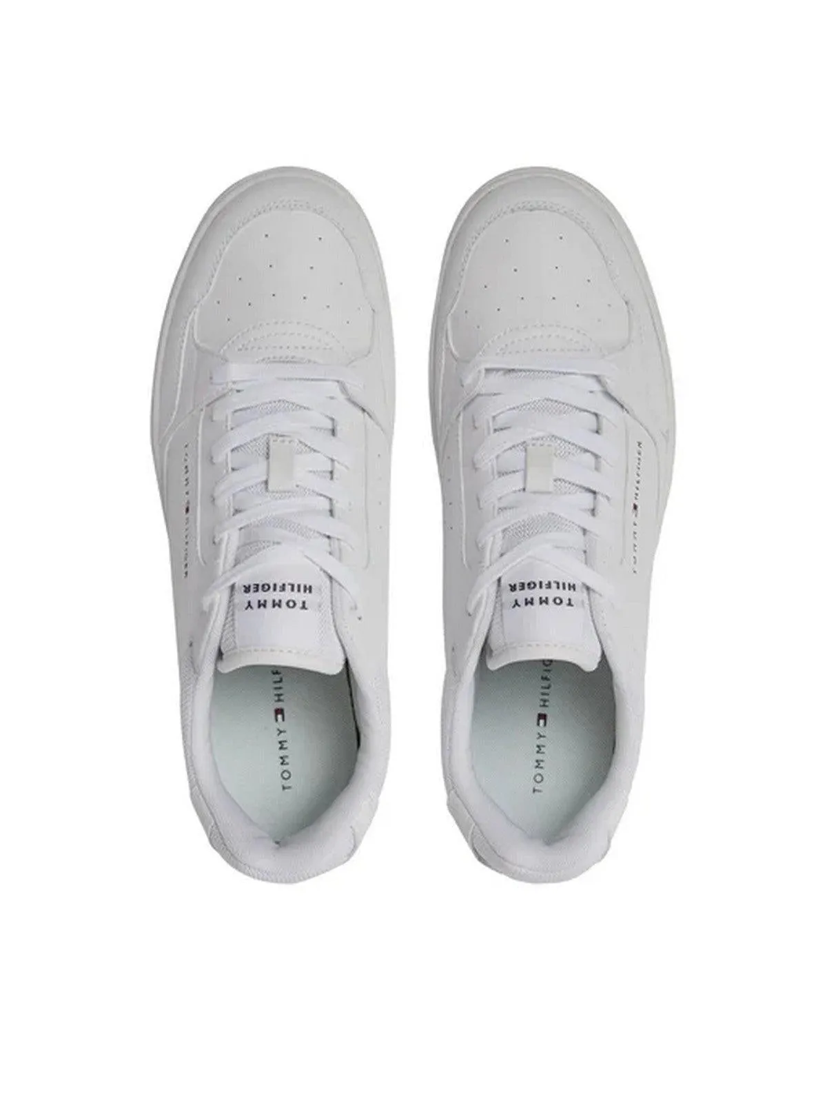 TOMMY HILFIGER Baskets Homme FM0FM05040 YBS Blanc