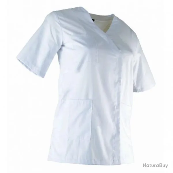 Tunique médicale pour femme LMA Clinique Blanc 3 / M