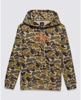 VANS Y HALF BOX CAMO PULLOVER HOODIE