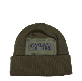 Versace Jeans Chapeaux Couture Femmes Acrylique Green / Camouflage vert