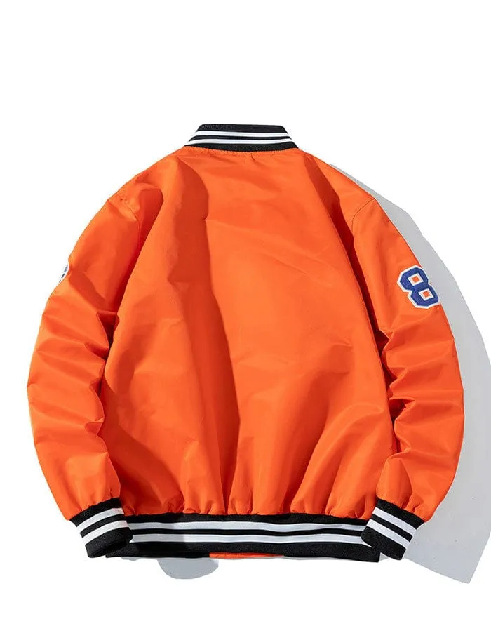 Veste Baseball Orange