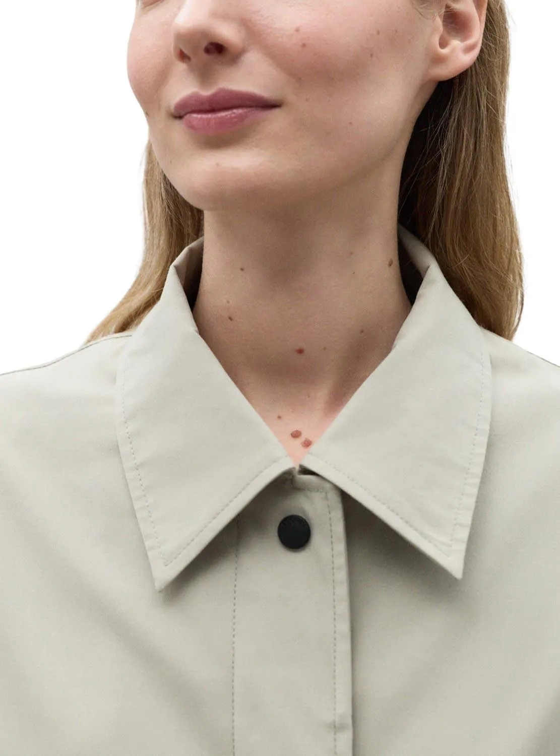 Veste Ecoalf Ida Beige pour Femme