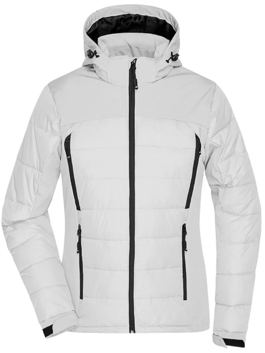 Veste matelassée Femme - anorak ski neige - JN1049 - blanc 