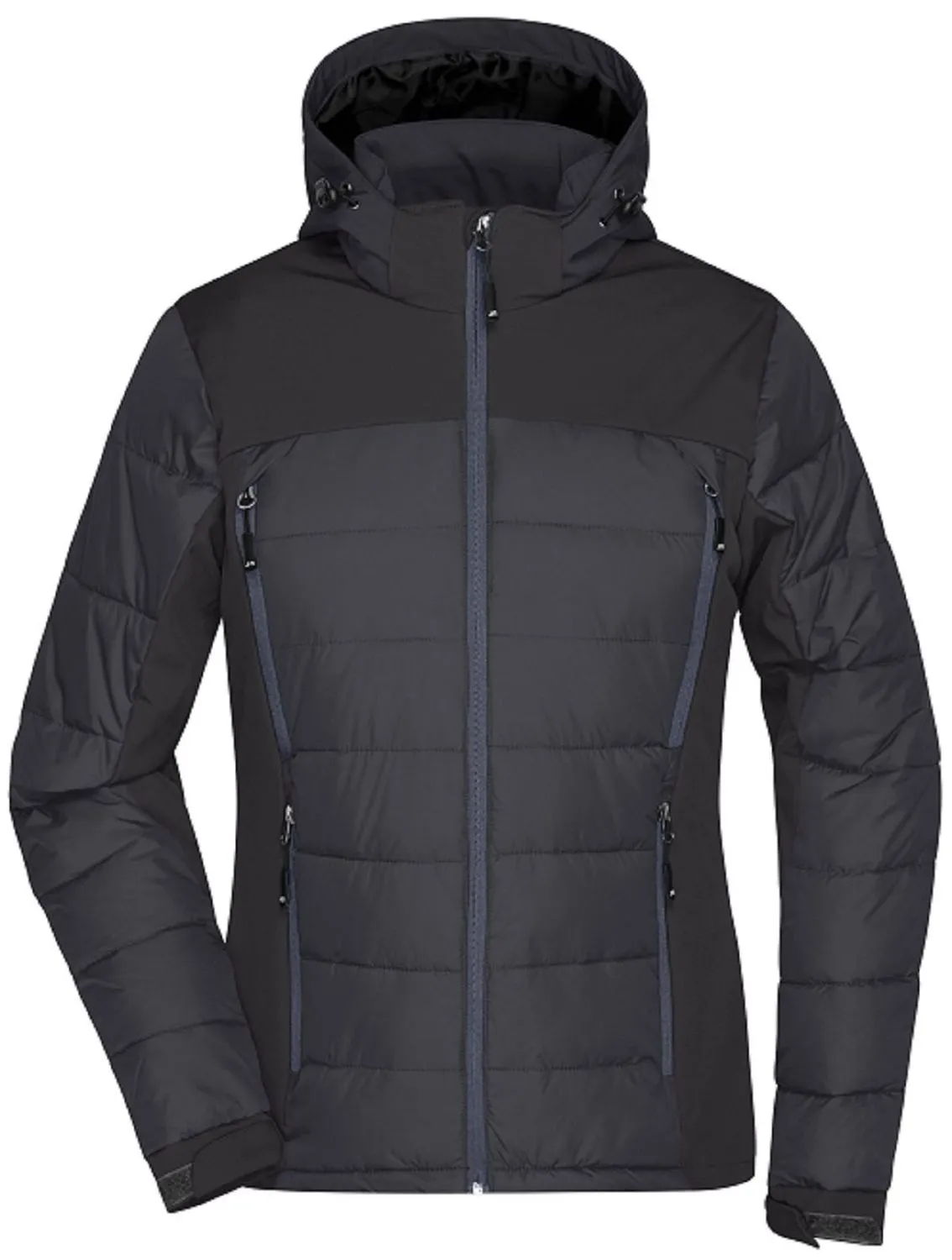 Veste matelassée Femme - anorak ski neige - JN1049 - noir 