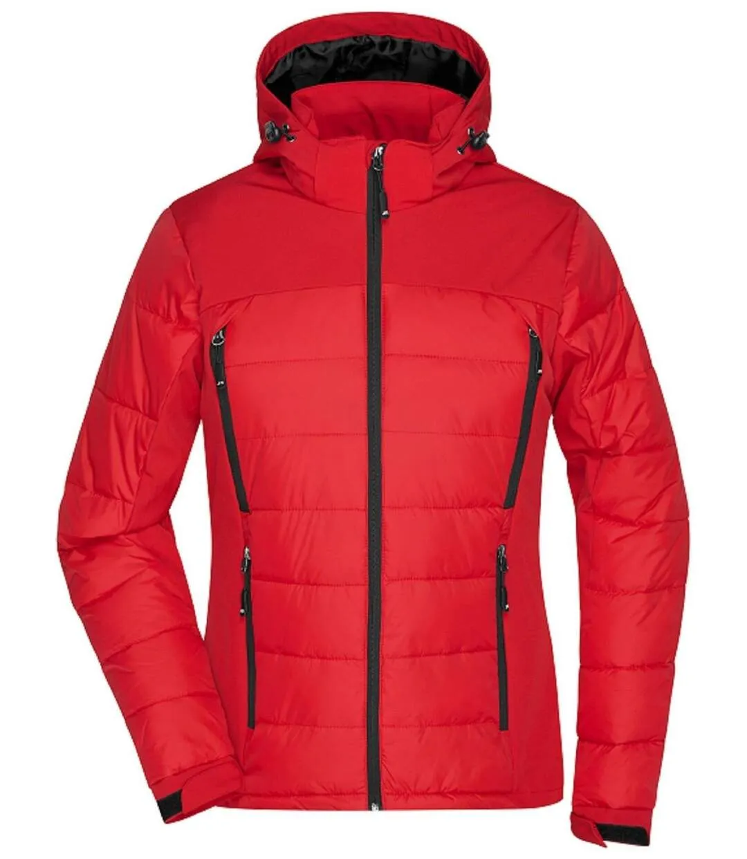 Veste matelassée Femme - anorak ski neige - JN1049 - rouge