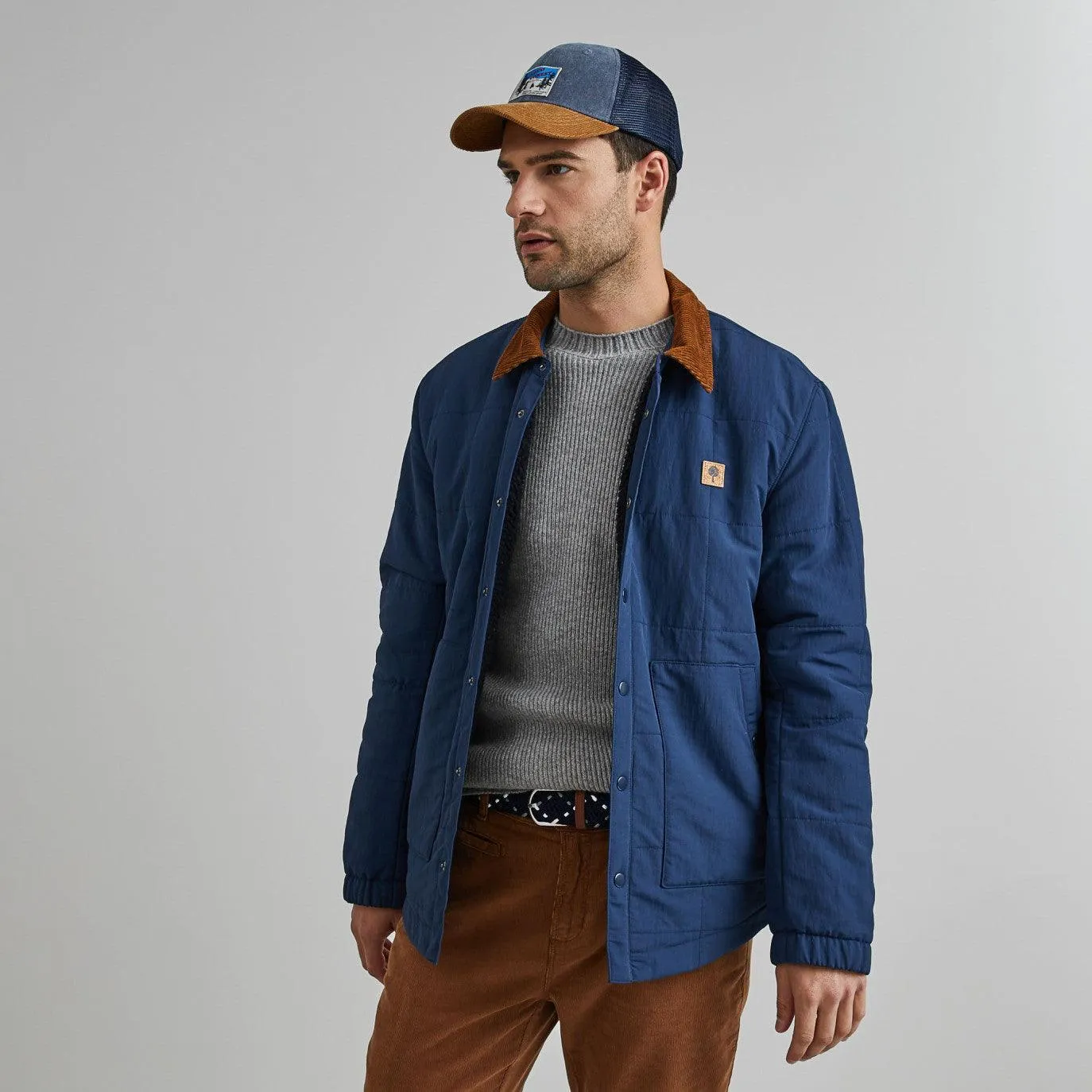 VESTE MOISSON BLEU MARINE