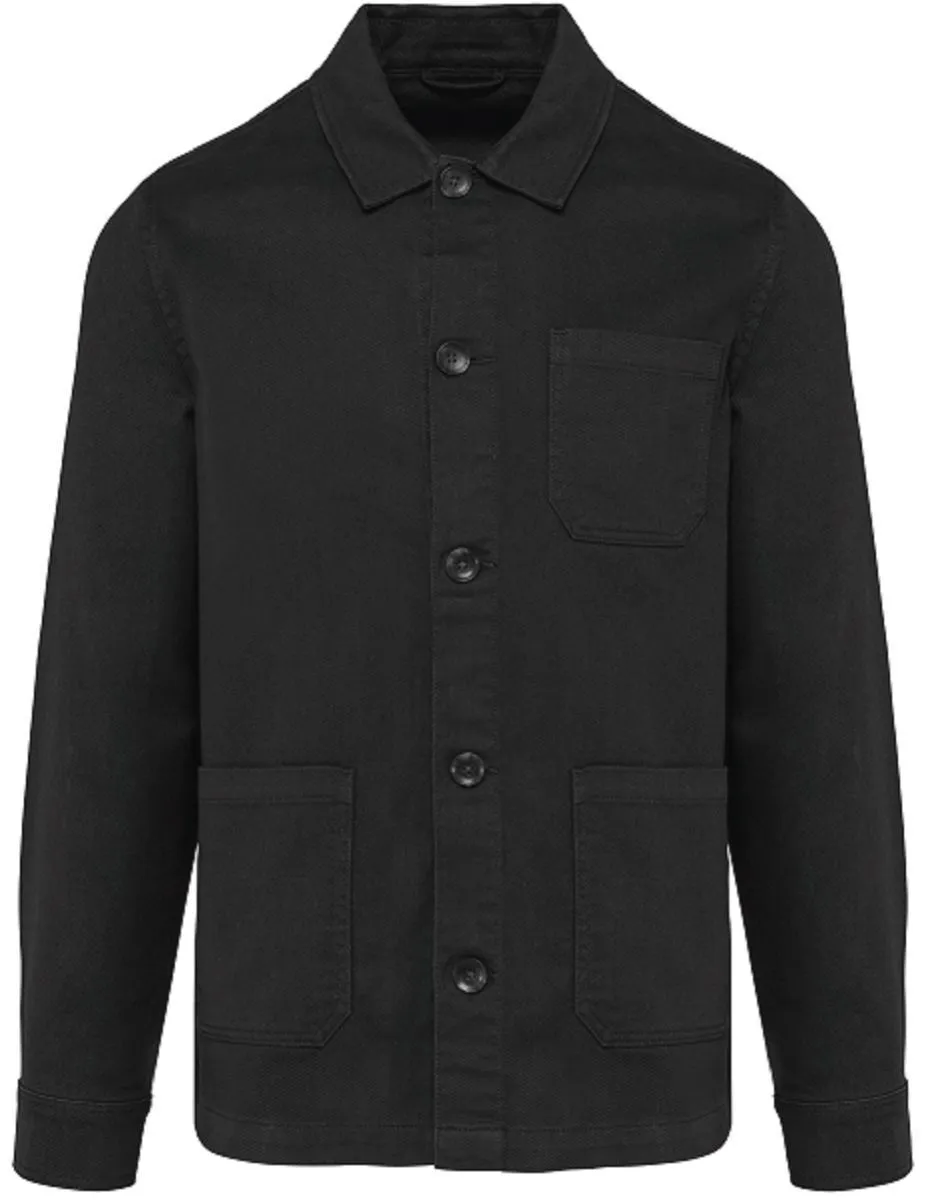 Veste tendance vintage - Homme - K671 - noir 