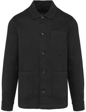 Veste tendance vintage - Homme - K671 - noir 