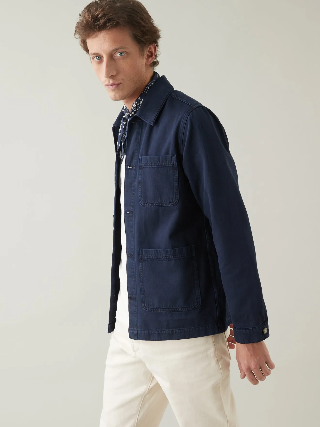 Veste worker homme - twill coton biologique